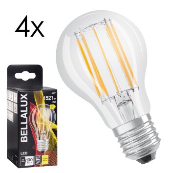 LED E27 4er Set 11 Watt 2700 Kelvin 1521 Lumen