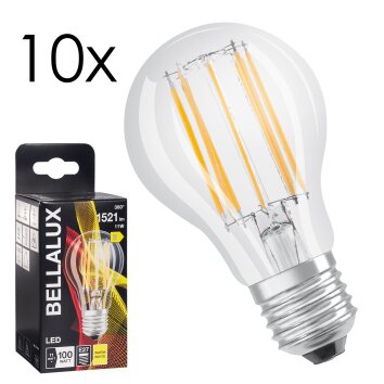 LED E27 10er Set 11 Watt 2700 Kelvin 1521 Lumen LED E27 10er Set 11 Watt 2700 Kelvin 1521 Lumen