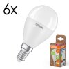 LED E14 6er Set 7,5 Watt 2700 Kelvin 806 Lumen