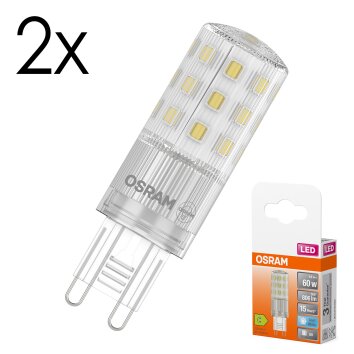 LED G9 2er Set 4,9 Watt 4000 Kelvin 806 Lumen LED G9 2er Set 4,9 Watt 4000 Kelvin 806 Lumen