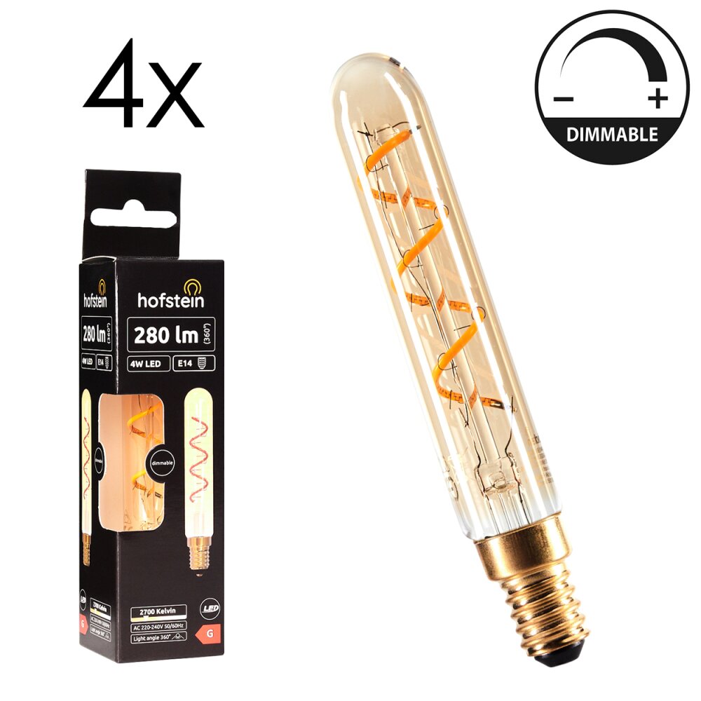LED E14 4er Set 4 Watt 2700 Kelvin 280 Lumen main product photo