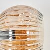 Ripoll Wandleuchte Glas 15 cm Bernsteinfarben, 3-flammig