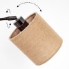 Soungou Stehleuchte 15 cm Chrom, Schwarz, Weiß, 3-flammig