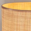 Sabadim Hängeleuchte 35 cm Braun, Naturfarben, 1-flammig
