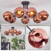 Ripoll Deckenleuchte Glas 15 cm Kupferfarben, 7-flammig