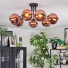 Ripoll Deckenleuchte Glas 15 cm Kupferfarben, 7-flammig