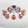 Ripoll Deckenleuchte Glas 15 cm Klar, Kupferfarben, 7-flammig Ripoll Deckenleuchte Glas 15 cm Klar, Kupferfarben, 7-flammig