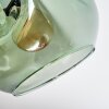 Ripoll Deckenleuchte Glas 15 cm Blau, Gold, Grün, 7-flammig