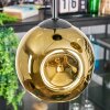 Ripoll Hängeleuchte Glas 15 cm Gold, 3-flammig