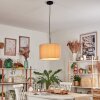 Soungou Hängeleuchte 38 cm beige, 1-flammig
