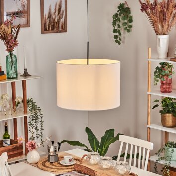 Bassagoda Hängeleuchte 40 cm Weiß, 1-flammig