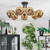 Ripoll Deckenleuchte Glas 15 cm Gold, 7-flammig