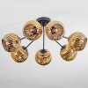 Ripoll Deckenleuchte Glas 15 cm Gold, 7-flammig