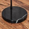 Soungou Stehleuchte 38 cm Chrom, Schwarz, 1-flammig