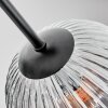 Ripoll Deckenleuchte Glas 15 cm Klar, Rauchfarben, 5-flammig