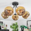 Ripoll Deckenleuchte Glas 15 cm Gold, 5-flammig