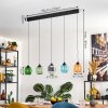 Lavel Hängeleuchte LED Blau, Grün, Klar, Orange, Rauchfarben, 5-flammig