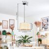 Sabadim Hängeleuchte 45 cm beige, Naturfarben, 1-flammig