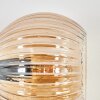Koyoto Wandleuchte Glas 15 cm Bernsteinfarben, 3-flammig