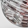 Ripoll Deckenleuchte Glas 15 cm Rauchfarben, 7-flammig