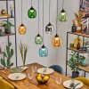 Moyrourkan Hängeleuchte LED Blau, Grün, Klar, Orange, Rauchfarben, 1-flammig