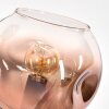 Ripoll Stehleuchte Glas 15 cm Klar, Kupferfarben, 3-flammig
