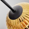 Koyoto Deckenleuchte Glas 15 cm Gold, Klar, 7-flammig