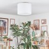 Bassagoda Deckenleuchte Glas 40 cm Weiß, 1-flammig
