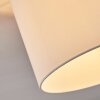 Bassagoda Deckenleuchte Glas 35 cm Weiß, 1-flammig