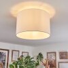 Bassagoda Deckenleuchte Glas 35 cm Weiß, 1-flammig