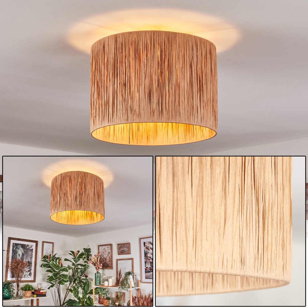 Granja Deckenleuchte Glas 40 cm Naturfarben, 1-flammig main product photo