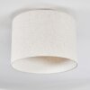Bassagoda Deckenleuchte Glas 40 cm beige, Weiß, 1-flammig