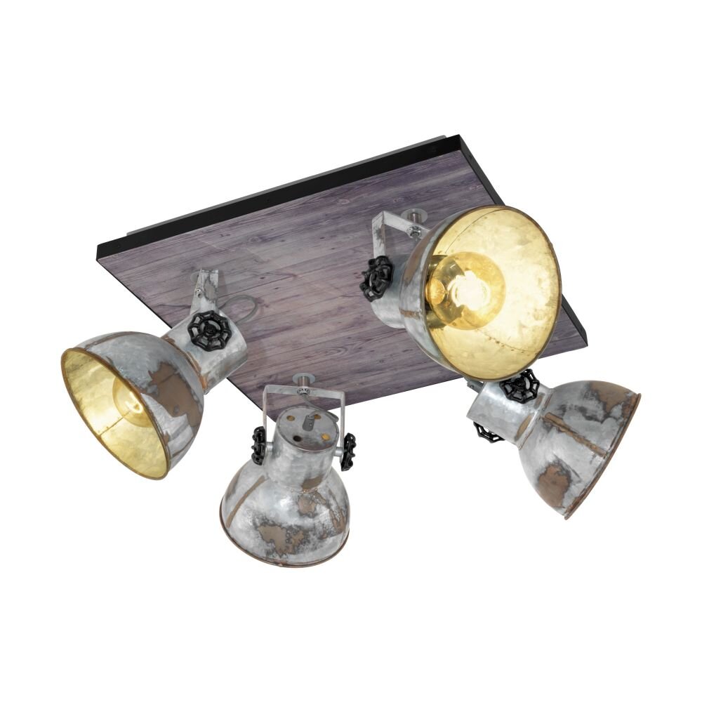 Eglo BARNSTAPLE Spot Braun, 4-flammig main product photo