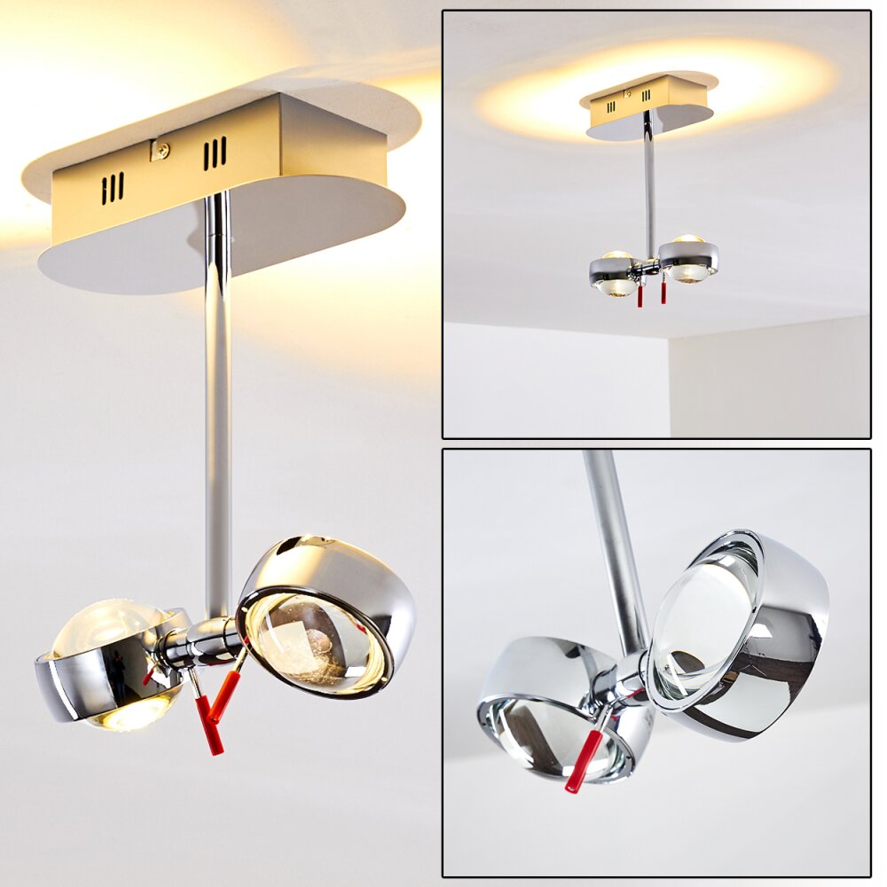 Florenz Deckenleuchte LED Chrom, 2-flammig main product photo