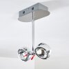 Florenz Deckenleuchte LED Chrom, 2-flammig