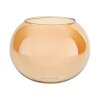 Glas-Lampenschirm Apedo Ersatzglas 20 cm Bernsteinfarben