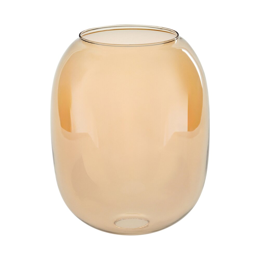 Lampenschirm aus Glas Apedo Ersatzglas 20 cm Bernsteinfarben main product photo