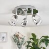 Morges Deckenleuchte LED Chrom, 3-flammig