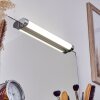 Morges Spiegelleuchte LED Chrom, Weiß, 1-flammig