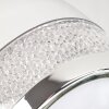 Morges Wandleuchte LED Chrom, 1-flammig