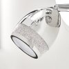 Morges Wandleuchte LED Chrom, 1-flammig