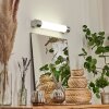 Morges Spiegelleuchte LED Chrom, 1-flammig