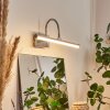 Morges Spiegelleuchte LED Chrom, 1-flammig