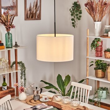 Soungou Hängeleuchte 38 cm Weiß, 1-flammig