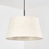 Bassagoda Hängeleuchte 45 cm beige, Weiß, 1-flammig