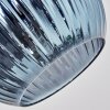Koyoto Deckenleuchte Glas 15 cm Blau, Gold, Grün, Klar, 3-flammig