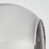 Koyoto Deckenleuchte Glas 15 cm Chrom, Rauchfarben, 4-flammig
