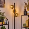 Ripoll Stehleuchte Glas 15 cm Gold, Klar, 3-flammig
