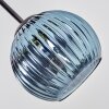 Koyoto Deckenleuchte Glas 15 cm Blau, Gold, Kupferfarben, 3-flammig