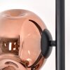 Ripoll Stehleuchte Glas 15 cm Klar, Kupferfarben, 3-flammig